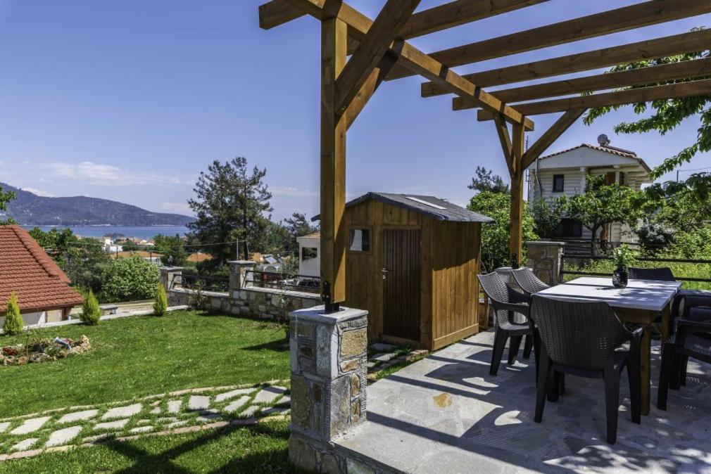 Annas Villa Skala Potamia  Exteriér fotografie